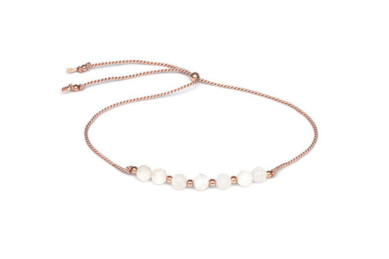 Moonstone Cord Bracelet HE34R3RG-LP