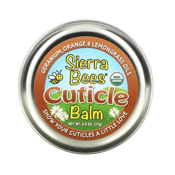 Cuticle Care Balm, Geranium, Orange & Lemongrass, 0.6 oz (17 g)