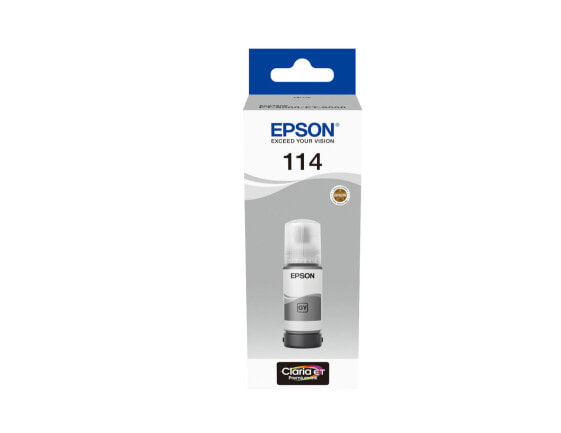 Epson 114 - Grey - Epson - EcoTank ET-8550 EcoTank ET-8500 - Standard Yield - 70 ml - Inkjet