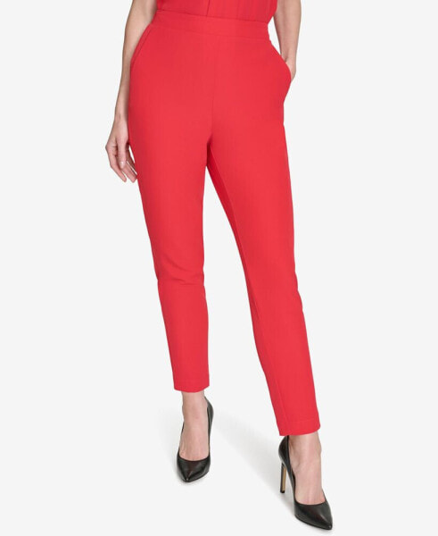 Women's Mid-Rise Skinny-Leg Ankle Pants