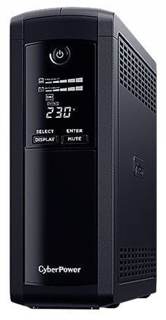 Источник бесперебойного питания CyberPower Systems CyberPower VP1600EILCD Line-Interactive 1.6 kVA 960 W Sine 167 V 295 V