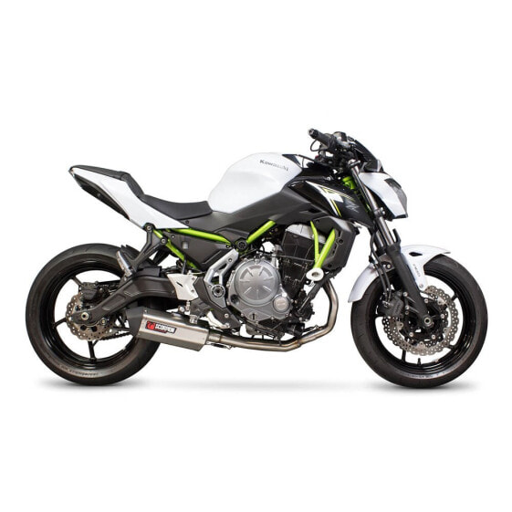 SCORPION EXHAUSTS Serket Taper Brushed Stainless Z650 17-19 Not Homologated Full Line System