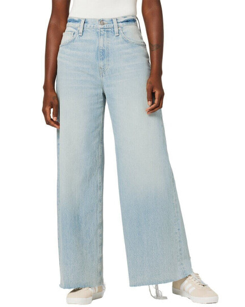 Hudson Jeans James High-Rise Wide Leg Barefoot Iris Jean Women's 24