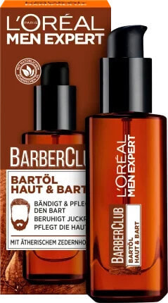 Bartöl Barber Club Haut & Bart, 30 ml