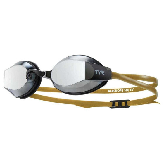 TYR Black Ops 140 EV Mirrored Racing Swimming Goggles