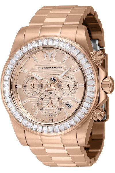 TechnoMarine Manta Ray Men's Watch - 42mm. Rose Gold (TM-222008)