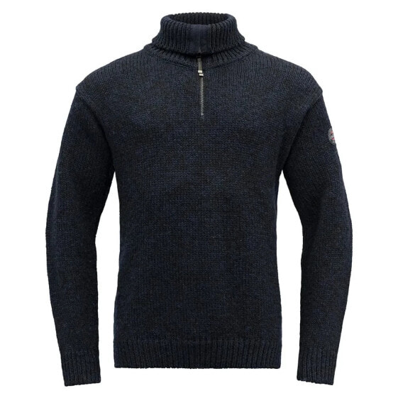 DEVOLD OF NORWAY Nansen Wool Zip Neck sweater