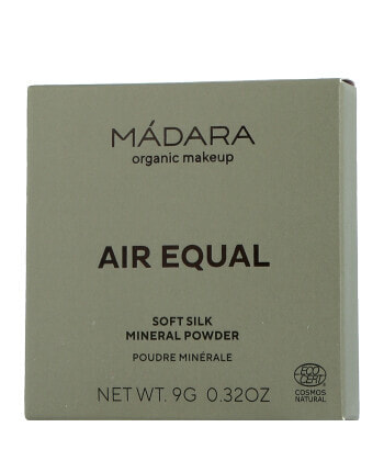 MÁDARA Air Equal Soft Silk Mineral Powder (9 g)