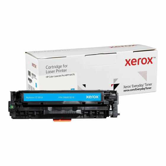 Тонер Xerox CF381A Циановый