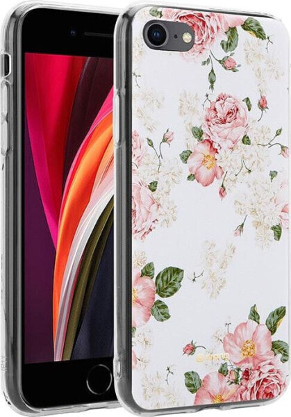 Crong Crong Flower etui ochronne na iPhone SE 2020 / 8 / 7 (wzór 02)