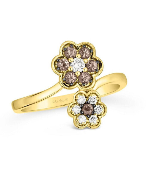 Chocolate Diamond® & Vanilla Diamonds® Ring (3/8 ct. t.w.) in 14k Rose, Yellow or White Gold