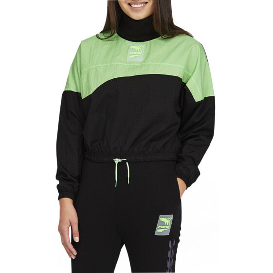 Puma Evide Premium Turtle Neck Sweatshirt Womens Black 598082-01