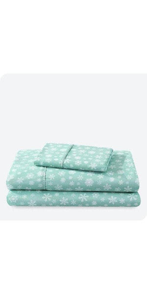 Постельное белье Bare Home ultra-Soft Double Brushed Seasonal Print Twin Sheet Set