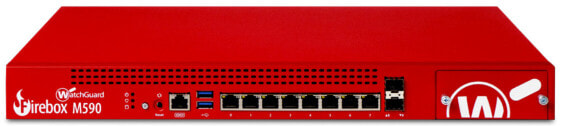 WatchGuard Firebox M590 - 3300 Mbit/s - 20 Gbit/s - 2200 Mbit/s - 6.84 Gbit/s - 4600 Mbit/s - 5 Gbit/s