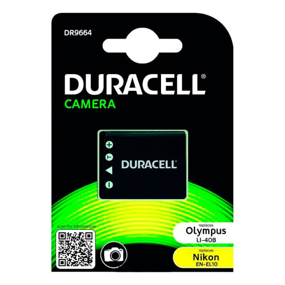 DURACELL Olympus Li-40B EN-EL10 700mAh 3.7V Lithium Battery