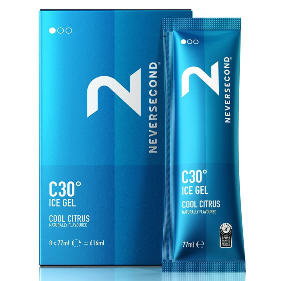 NEVERSECOND C30 77ml Citrus Energy Ice Gels Box 8 Units