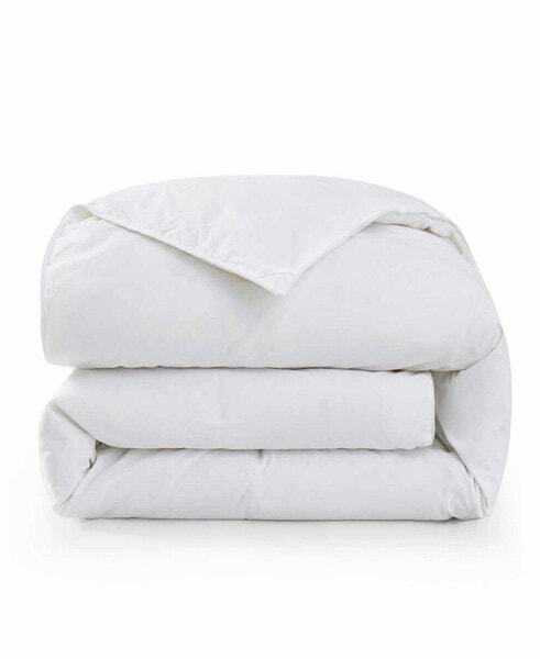 Cotton Fabric All Season Goose Feather Down Comforter, King