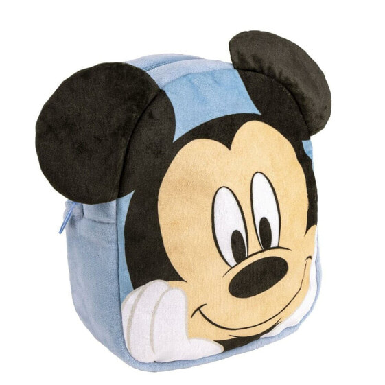 School Bag Mickey Mouse Light Blue 18 x 22 x 8 cm