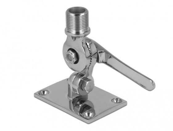 Delock 12580 - Antenna base - Silver - Stainless steel - Screw - 120 mm