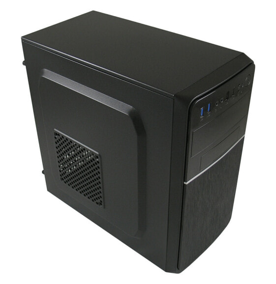 LC-Power 2015MB - Micro Tower - PC - Black - ATX - Metal - Home/Office