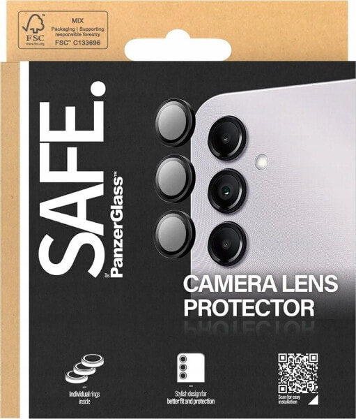 PanzerGlass SAFE by PanzerGlass Sam S24 / S23 / S23+ Hoops Camera czarny/black SAFE95669