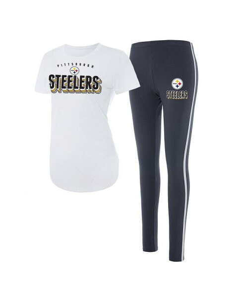 Футболка и леггинсы Concepts Sport Pittsburgh Steelers Sonata