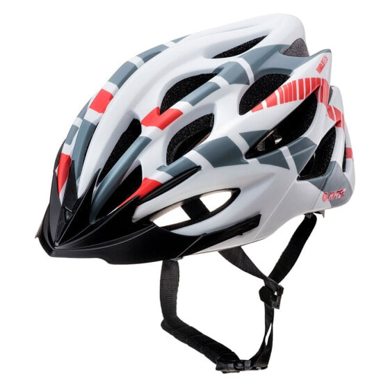 Шлем велосипедный Hi-Tec Roadway MTB 235±30 г EPS, PC, полиэфир Стандарт соблюдения EN1078 Велоспорт, Защита