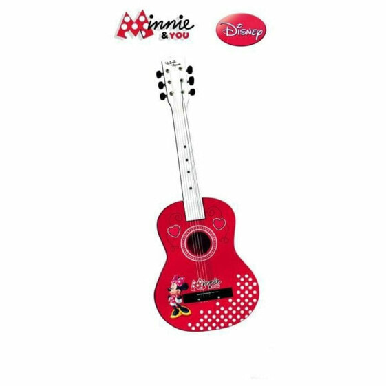 Детская гитара Minnie Mouse Красная