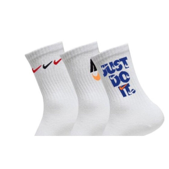 Спортивные носки Nike EVERYDAY PLUS CUSHIONED DH3822 902 Белый
