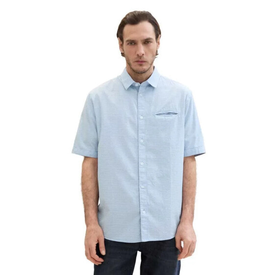 TOM TAILOR Comfort Structured short sleeve shirt