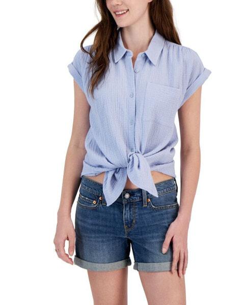 Блузка Hippie Rose для девочек с завязкой "Tie-Front"