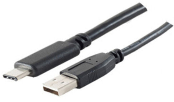 ShiverPeaks BS77143-3.0 - 3 m - USB C - USB A - USB 2.0 - 480 Mbit/s - Black