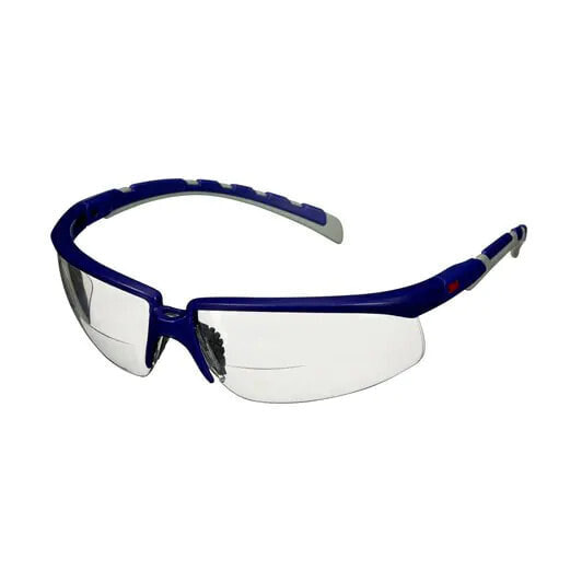 3M S2020AF-BLU - Safety glasses - Assembly work - Construction/renovation work - Dust work - Grinding work - Any gender - Blue - Grey - Transparent - Plastic