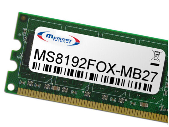 Memorysolution Memory Solution MS8192FOX-MB27 - 8 GB