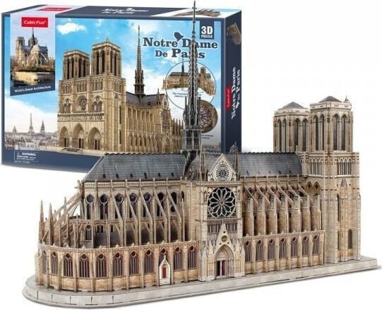 3D-пазл CubicFun Notre Dame Кафедральный собор 293 элемента