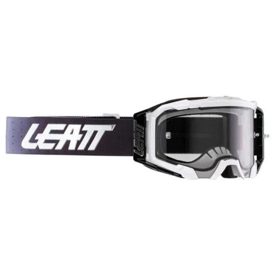 LEATT Velocity 5.5 off-road goggles with roll-off system