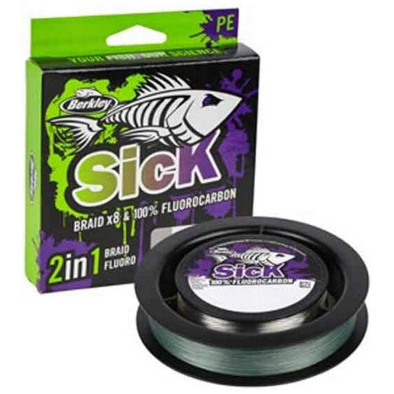 BERKLEY Sick Two In One 0.25 mm150 m Braided Line