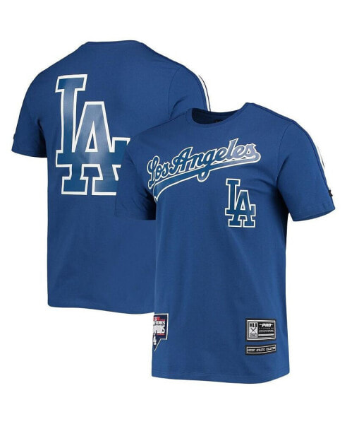 Men's Royal Los Angeles Dodgers Taping T-shirt