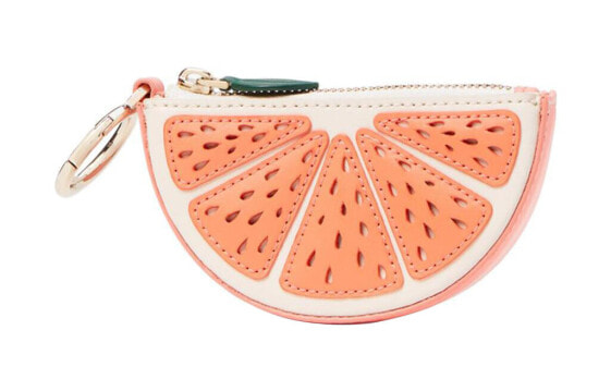 Кошелек Kate Spade Tini 11 Citrus Coral-White