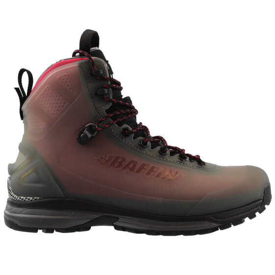 Baffin Borealis 6 Inch Waterproof Hiking Mens Black, Red Casual Boots WICRMOO1-
