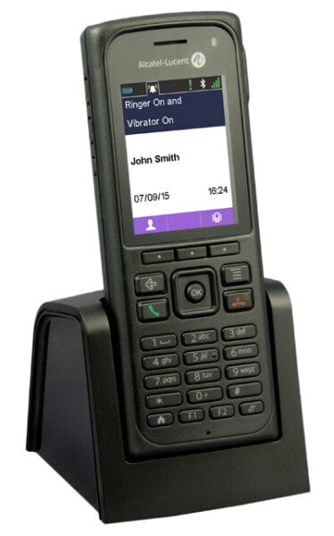 Alcatel Lucent 8262 - DECT telephone - Wireless handset - Black