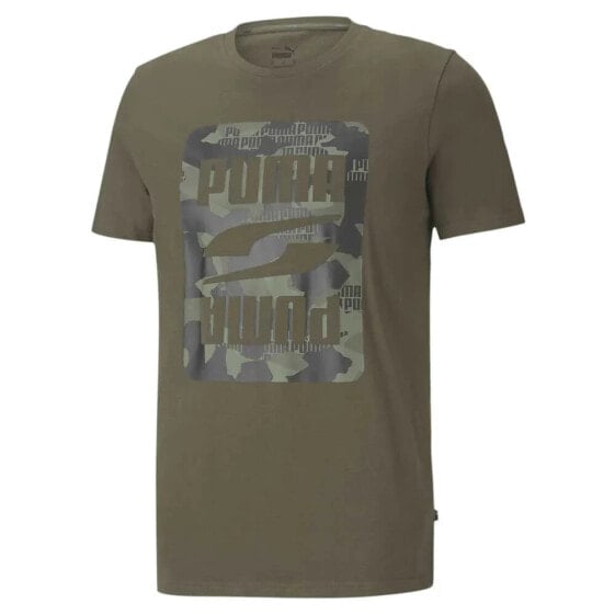 PUMA Rebel Camo Graphic short sleeve T-shirt