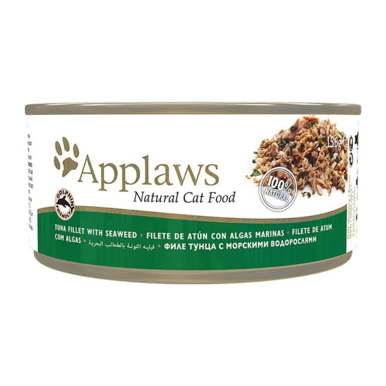 APPLAWS Tuna With Seaweed 24X156g Wet Cat Food