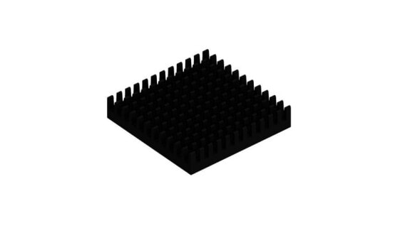 Fischer Elektronik ICK PGA 16 X 16 X 8 - Heatsink - Black - 40 mm - 40 mm - 8 mm - 1 pc(s)