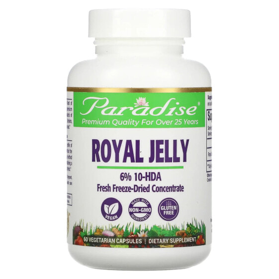 Royal Jelly, 60 Vegetarian Capsules