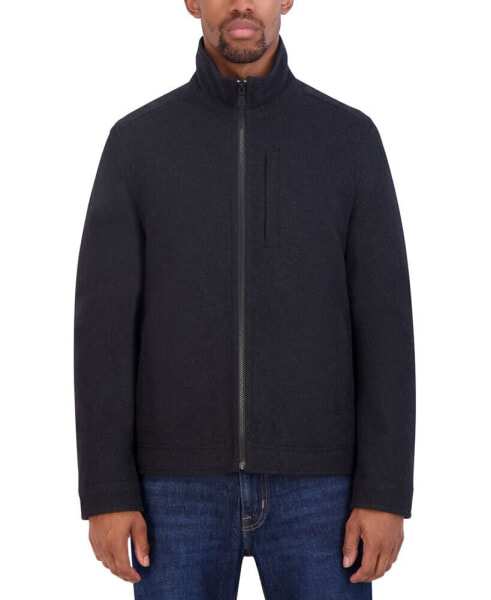 Men's Wool Blend Zip Jacket