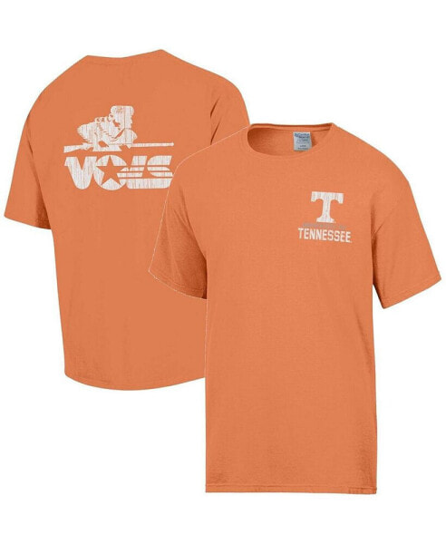 Men's Tennessee Orange Distressed Tennessee Volunteers Vintage-Like Logo T-Shirt