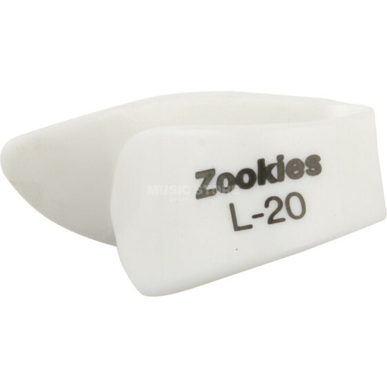 Dunlop Zookies L20 Thumb Pick 20° Angled Tip, Large