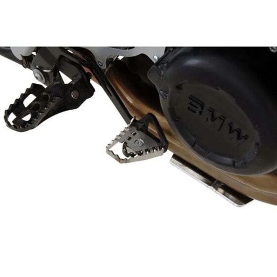 Рычаг тормоза удлиненный Touratech BMW F800GS/F700GS/F650GS Silve