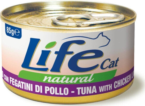 Life Pet Care LIFE CAT pusz.85g TUNA + CHICKEN LIVER /24